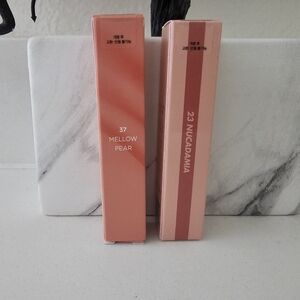 Rom&nd Romand Juicy Lasting Tint 23 Nacadamia & 37 Mellow Pear